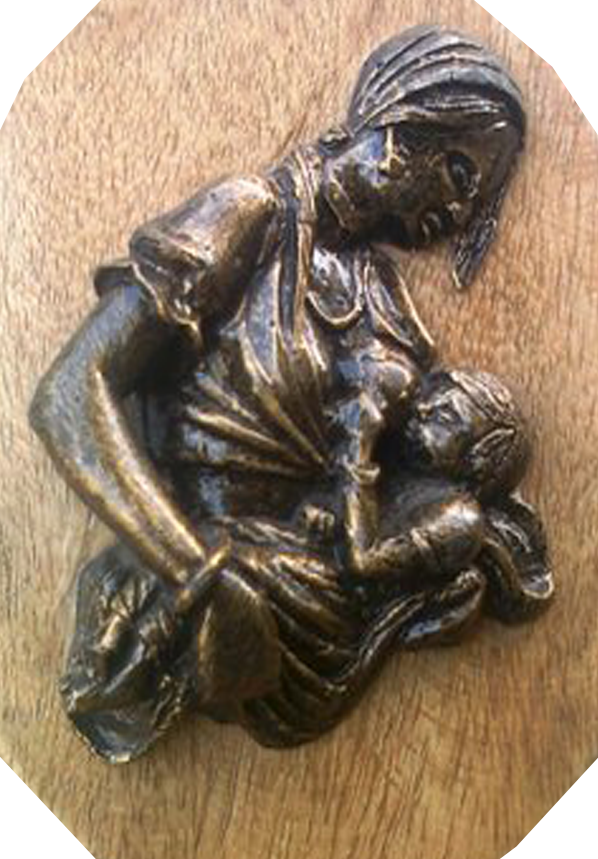 Fiberglass outdoor statue handmade by Chembx artist Nigeria